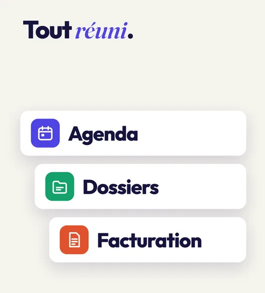 Agenda, dossiers et facturation réunis dans Practly